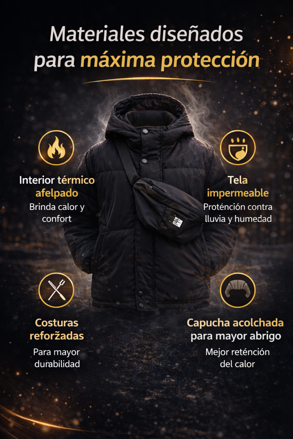 Chaqueta canguro niño  Norface  N200E-3