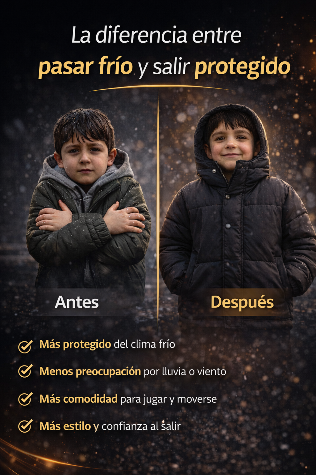 Chaqueta canguro niño  Norface  N200E-3