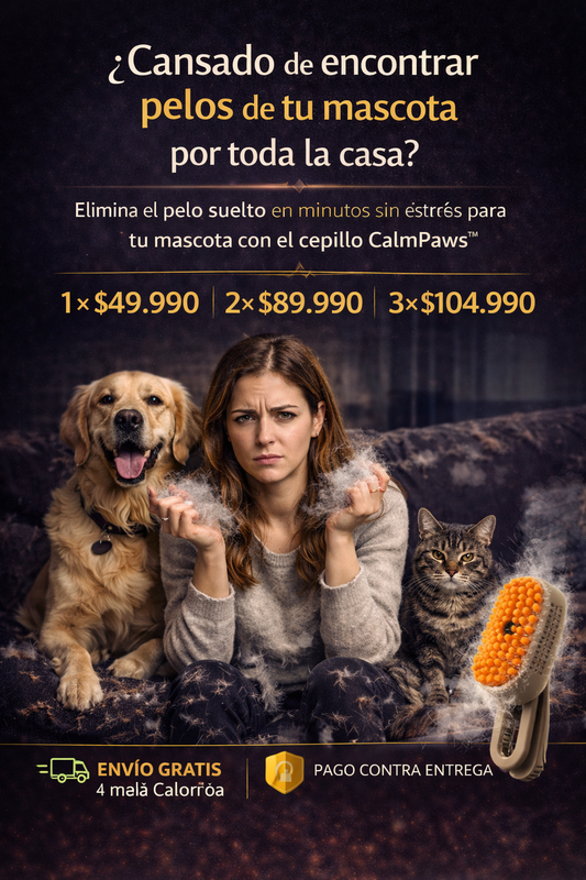 Cepillo Para Mascotas Con Vapor