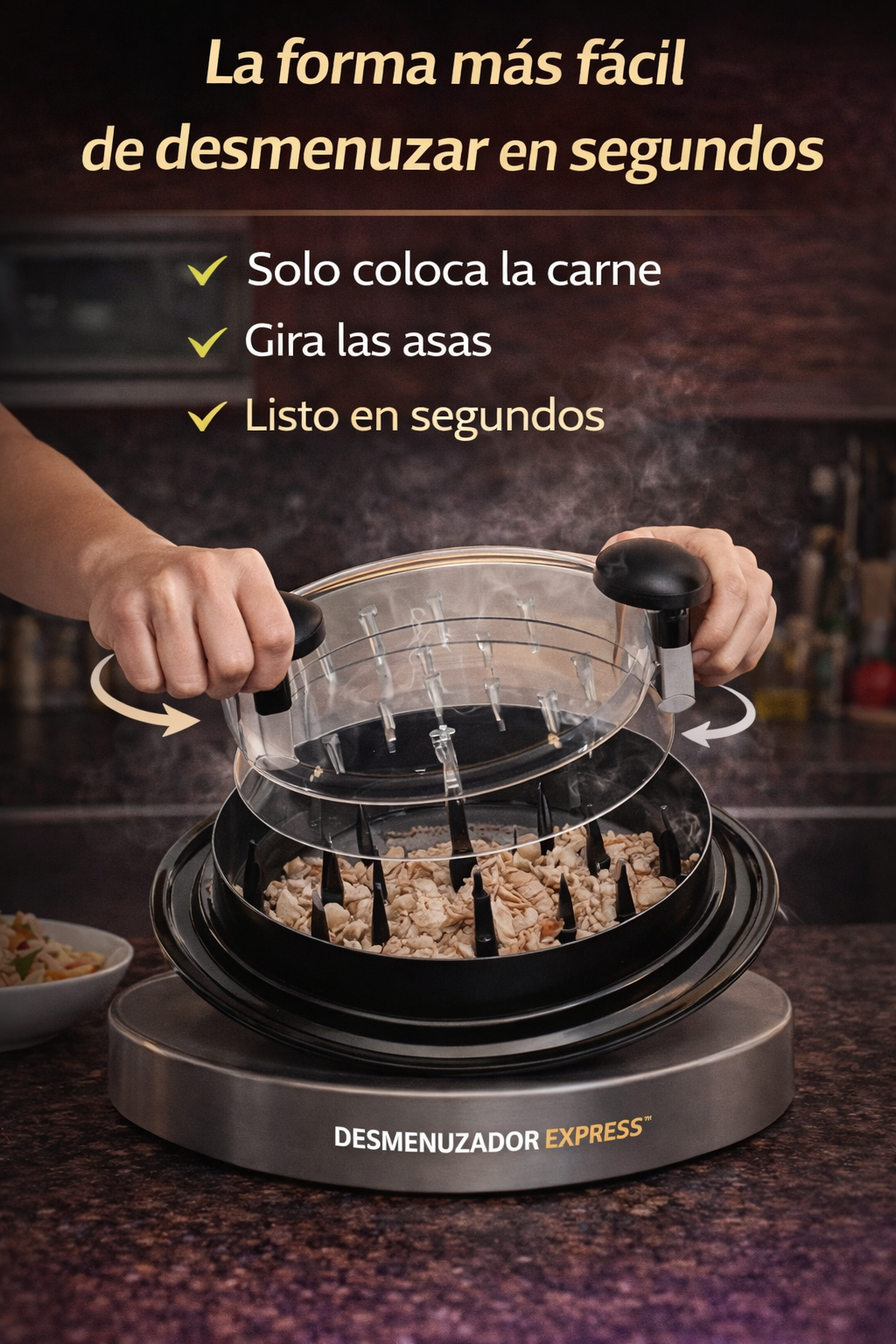 Desmenuzador Desmechador Pollo Carne