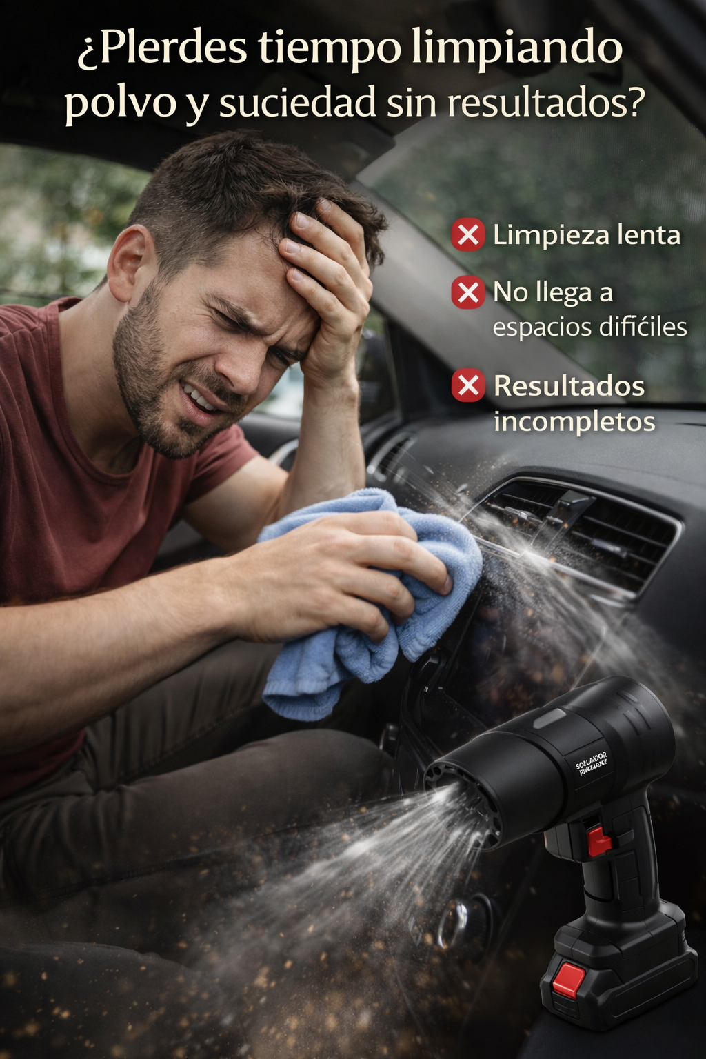 Soplador Doble Batería Turbina
