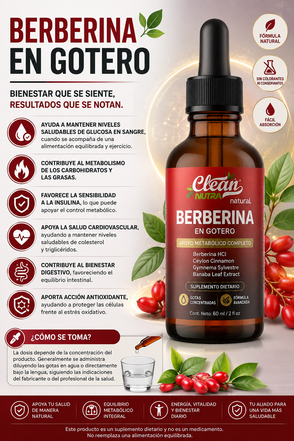 Berberina en Gotero